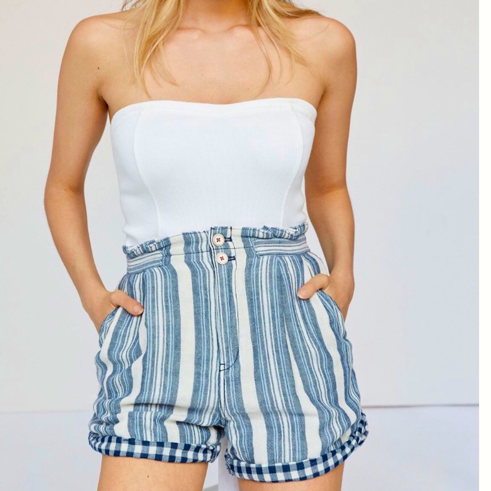 Anthropologie white classic tube top!